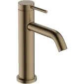Hansgrohe Tecturis S ééngreeps wastafelkraan 110 CoolStart met PopUp trekwaste, Brushed Bronze