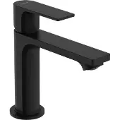 Hansgrohe Rebris E wastafelkraan 110 CoolStart met synthetische afvoer zwart mat