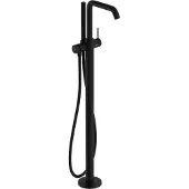Hansgrohe Tecturis S ééngreeps badmengkraan vloergemonteerd, mat zwart
