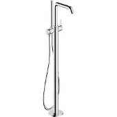 Hansgrohe Tecturis S ééngreeps badmengkraan vloergemonteerd, chroom
