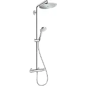 Hansgrohe Croma Select S - Showerpice regendouchesysteem 280 1jet, EcoSmart 9l/min, chroom 26794000