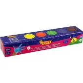 Jovi Vingerverf 35 Ml 5 Kleuren- Hobbyverf- Knutselen voor kinderen- Home