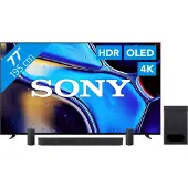 Sony 77" Bravia 8 OLED 4K (2024) + Bravia Theatre System 6 Noir