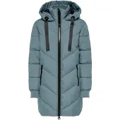 JDY Wintermantel 'JDYSkylar' cyaan blauw