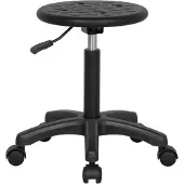 Euroseats Tarente werkstoel tabouret zwart