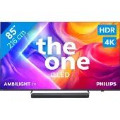 Philips Ambilight 85" PUS9000 QLED 4K (2025) + JBL Bar 300 M2 Noir
