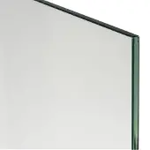 Balmani Modular douchewand helder glas 33 x 200 cm