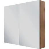 Linie Montro spiegelkast 90 x 75 cm bruine eik