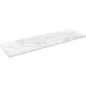 Balmani Stretto enkel of dubbel tablet Carrara marmer 180 x 55 cm
