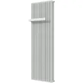 VIPERA Corrason dubbele badkamerradiator 60 x 180 cm centrale verwarming mat wit zij- en middenaansluiting 3.081W