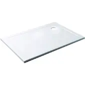 Luca Varess Soft douchebak 100 x 70 cm acryl glanzend wit