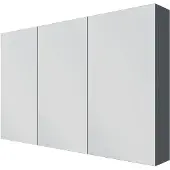 Linie Montro spiegelkast 120 x 75 cm blauw antraciet