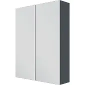 Linie Montro spiegelkast 60 x 75 cm blauw antraciet