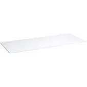 Storke Tavola enkel of dubbel tablet matte Solid Surface 120 x 52 cm