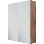 Linie Montro spiegelkast 60 x 75 cm bruine eik