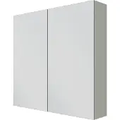 Linie Montro spiegelkast 80 x 75 cm greige