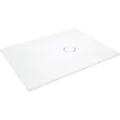Balmani Lago douchebak 100 x 80 cm Solid Surface mat wit