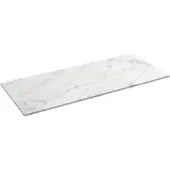 Balmani Stretto enkel of dubbel tablet Carrara marmer 120 x 55 cm