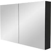 Storke Reflecta spiegelkast 120 x 75 cm Mat Zwart