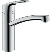 Hansgrohe Focus M41 keukenkraan glanzend chroom