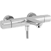 Blaufoss Bodan badkraan thermostatisch chroom