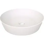 Balmani Still waskom matte Solid Surface rond Ø 38 cm