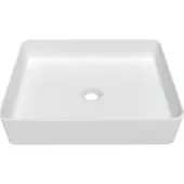 Storke Recta waskom matte Solid Surface rechthoekig 35 x 45 cm