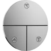 Hansgrohe Showerselect Comfort S inbouw mengkraan glanzend chroom