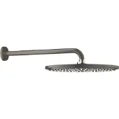 GROHE Rainshower Cosmopolitan 310 hoofddouche met muursteun ø31 Brushed Hard Graphite