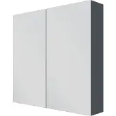 Linie Montro spiegelkast 80 x 75 cm blauw antraciet