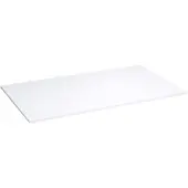 Storke Tavola enkel wastafelblad matte Solid Surface 80 x 46 cm