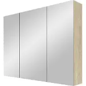 Linie Montro spiegelkast 100 x 75 cm natuur eik
