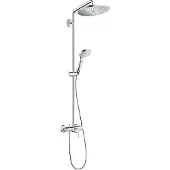 Hansgrohe Croma select s Showerpipe - 280 - 1jet - met eengreeps mengkraan - hoogglans chroom