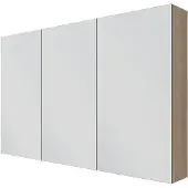 Linie Montro spiegelkast 120 x 75 cm lichte eik