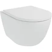 Luca Varess Moreno hangtoilet mat wit randloos