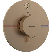 Hansgrohe Showerselect Comfort S inbouw thermostaat Brushed Bronze