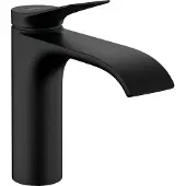 Hansgrohe Wastafelmengkraan vivenis eengreeps 110 coolstart zonder afvoer mat zwart