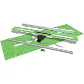 Mydrain douchegoot 80cm geborsteld inox