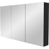 Storke Reflecta spiegelkast 130 x 75 cm Mat Zwart