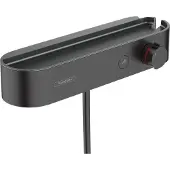 Hansgrohe ShowerTablet Select 400 opbouw douchethermostaat mat zwart