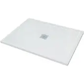 Linie Playa douchebak 120 x 90 cm composietmarmer Glanzend Wit