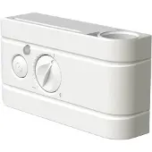 VIPERA radiator thermostaat voor elektrische handdoekradiator analoog wit