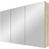 Linie Montro spiegelkast 120 x 75 cm natuur eik