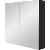 Storke Reflecta spiegelkast 85 x 75 cm Mat Zwart