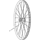 Zipp Cx-ray J-bend Tcx Spaken 3 Eenheden Zilver 258 mm