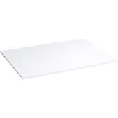 Storke Tavola enkel tablet matte Solid Surface 65 x 52 cm