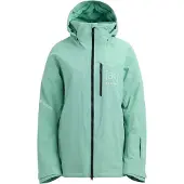Burton - Dames ski jassen - W AK Embark Gore-Tex Jacket Soft Sage voor Dames - Maat S - Groen