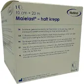 MaiMed Maielast-haft crêpe - Fixatieverband 10cm x 20m