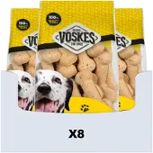 Voskes 8x Hondensnacks Grote Kluif 750 gr