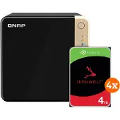 Qnap TS-464-8G + Seagate Ironwolf 16TB (4x4TB)